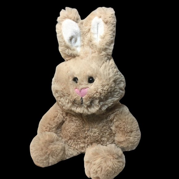 HTF Animal Adventure Tan Bunny Rabbit Plush Cream Ears Sweet Sprouts 2015 Lovey - Picture 1 of 7